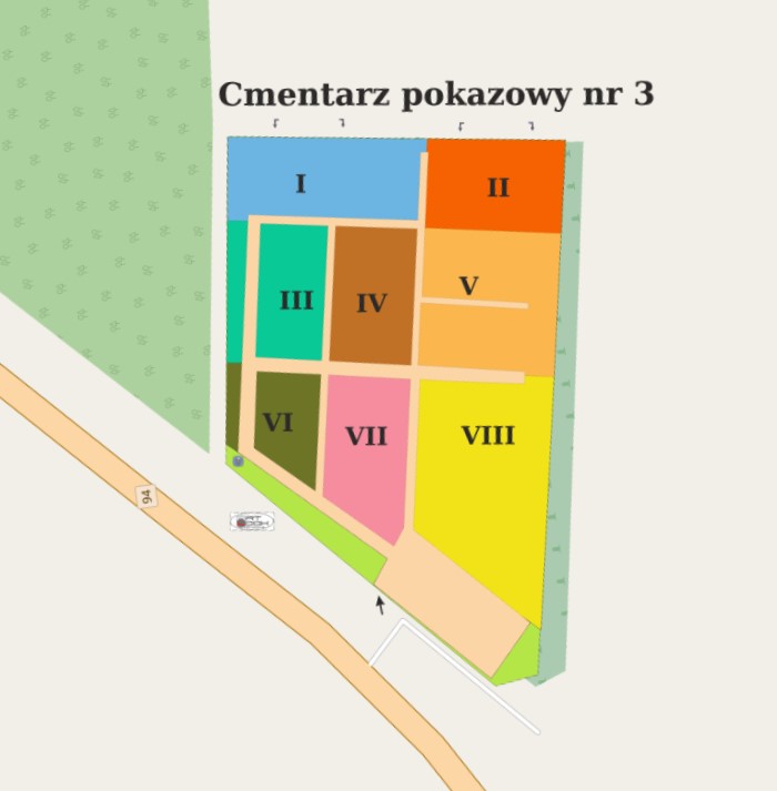 Obraz przedstawiający Cmentarz Komunalny Palowice