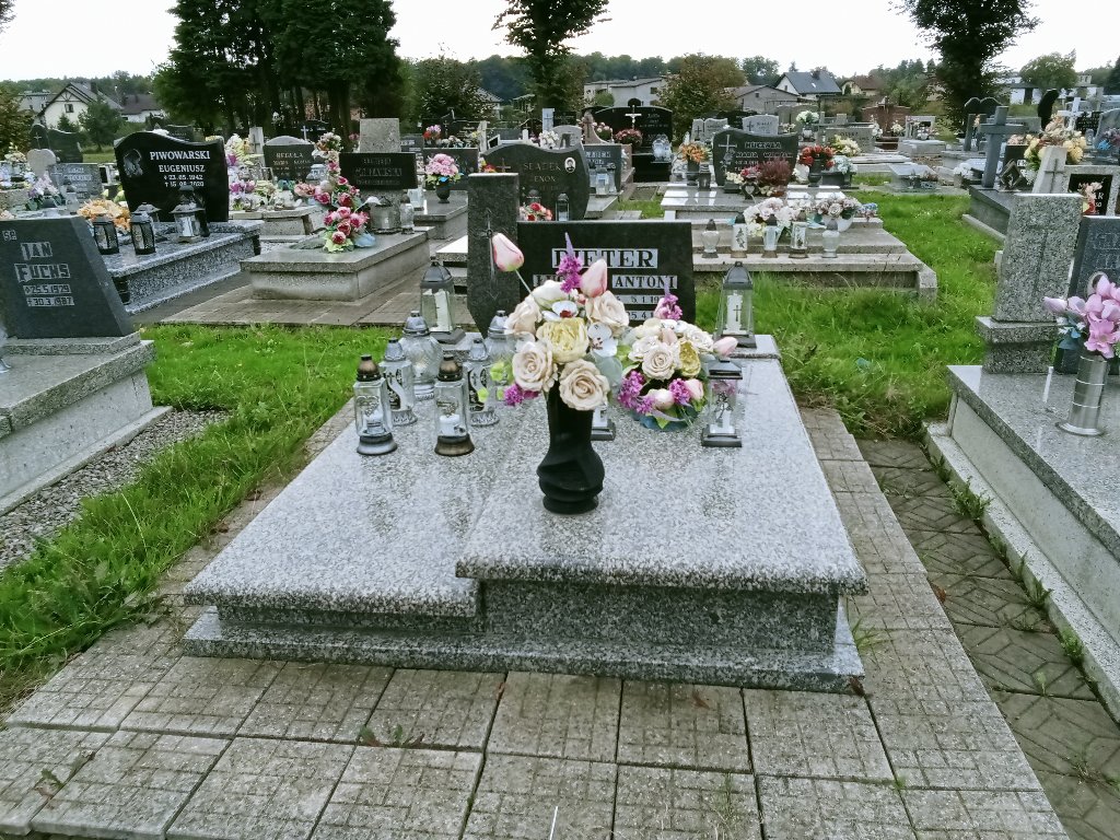 Grób Antoni Pieter